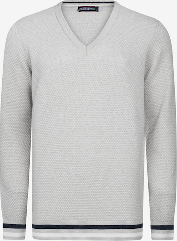 Pull-over Felix Hardy en gris : devant