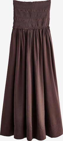 Next Рокля в кафяво: отпред