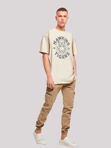 T-Shirt 'Stranger Things Netflix TV Series' F4NT4STIC en beige