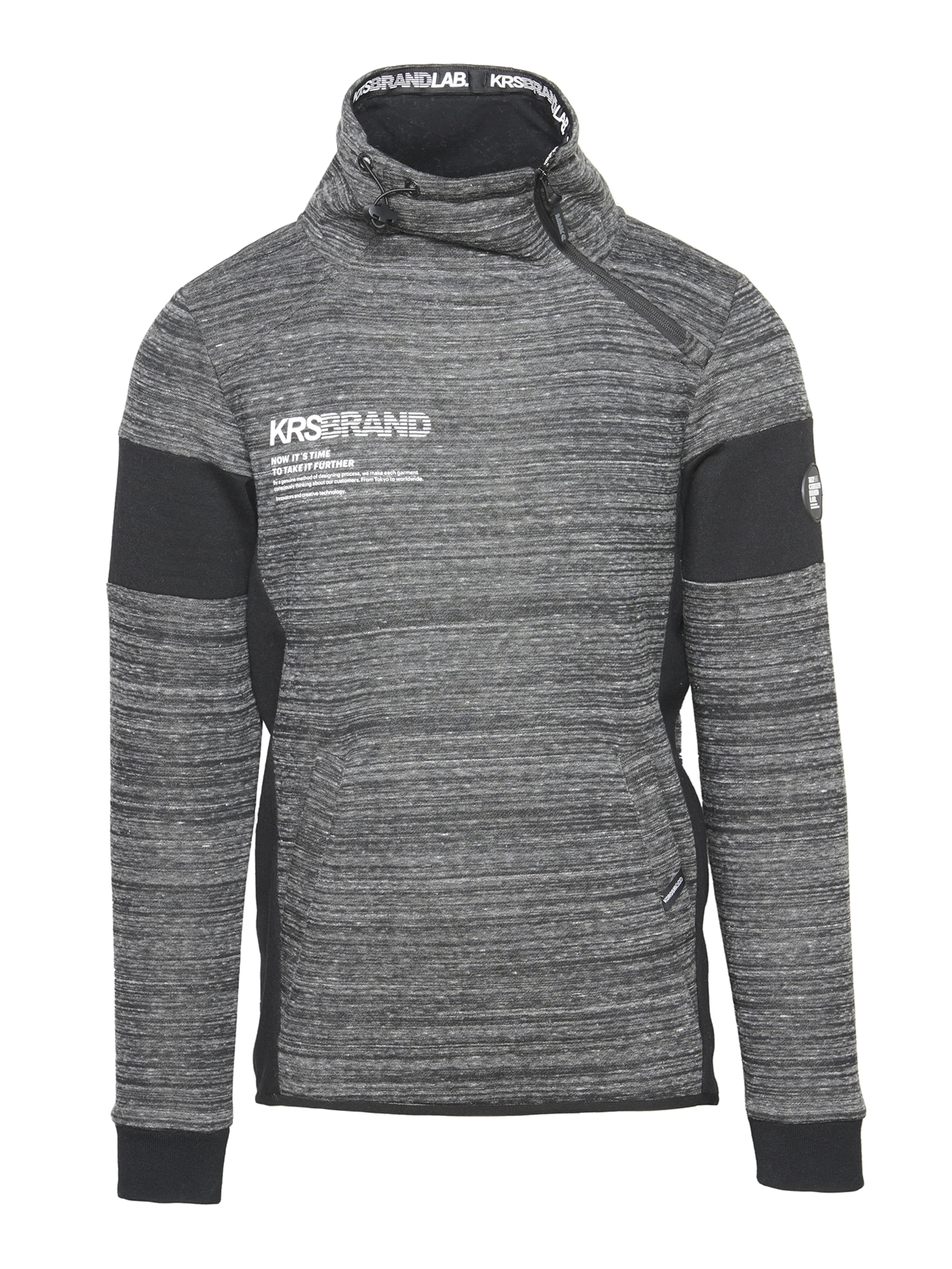 KOROSHI Majica | siva / črna / bela barva, Prikaz izdelka