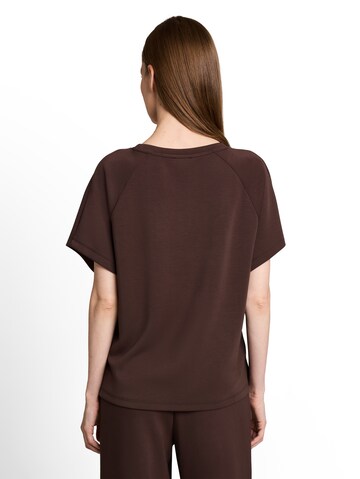 TOM TAILOR T-Shirt in Braun