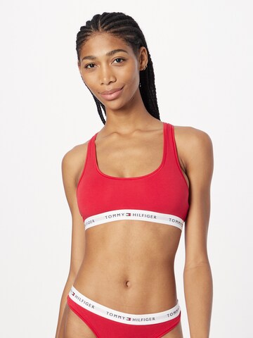 Bustier Soutien-gorge Tommy Hilfiger Underwear en rouge : devant