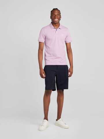 BOSS Poloshirt 'Passenger' in Lila