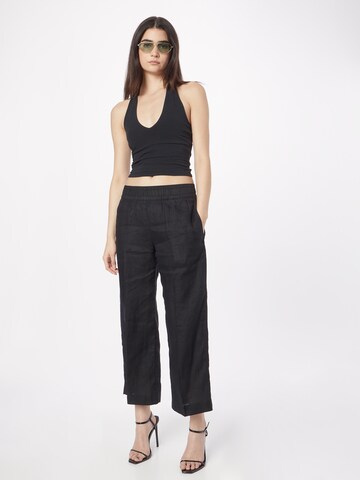 Wide leg Pantaloni di s.Oliver in nero