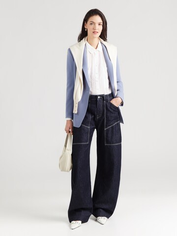 BOSS Wide leg Τζιν σε μπλε