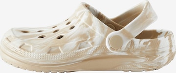 Next Open shoes in Beige: front
