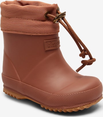 BISGAARD Rubber Boots in Brown: front