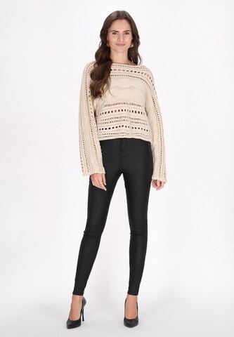 faina Trui in Beige