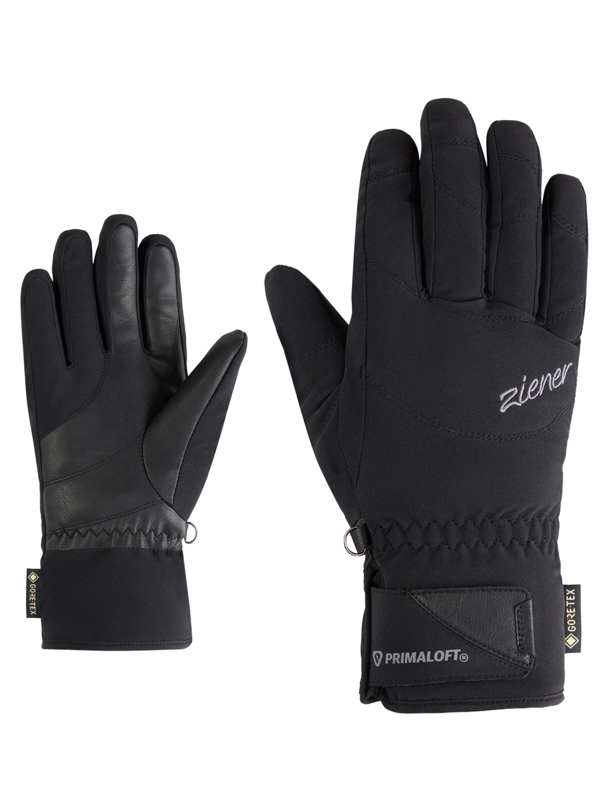 ZIENER Athletic Gloves 'Klenn' in Black: front