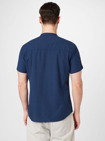 BLEND Regular Fit Hemd in Blau