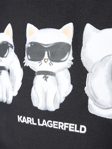 Karl Lagerfeld Shopper 'Ikon' in Black