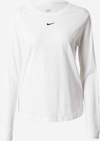 Nike Sportswear Shirt in Wit: voorkant