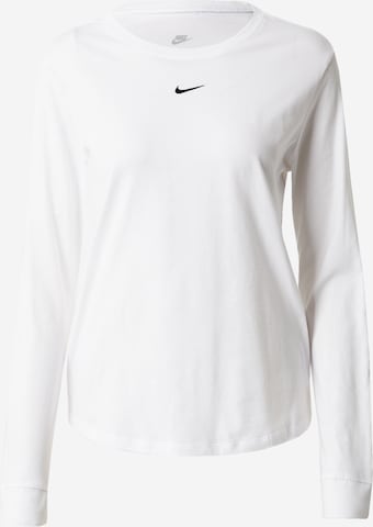 T-shirt Nike Sportswear en blanc : devant