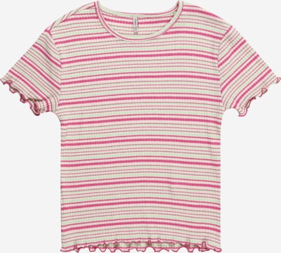 KIDS ONLY T-Shirt 'BRENDA' in mint / pink / weiß, Produktansicht