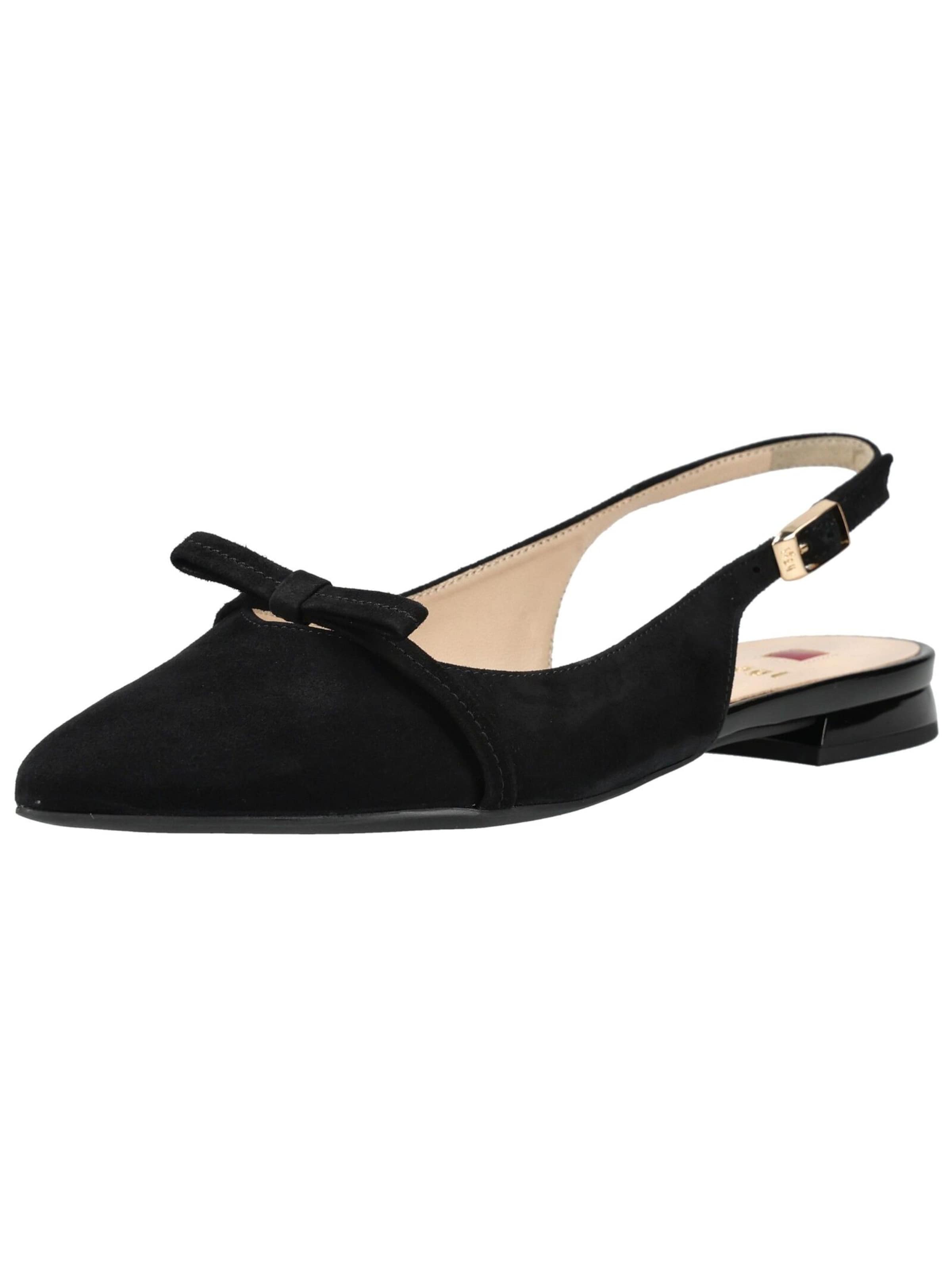 Högl Ballerina in Schwarz: Vorderseite