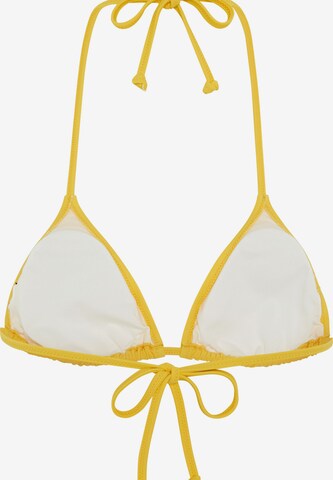 CHIEMSEE Triangel Bikinitop in Gelb