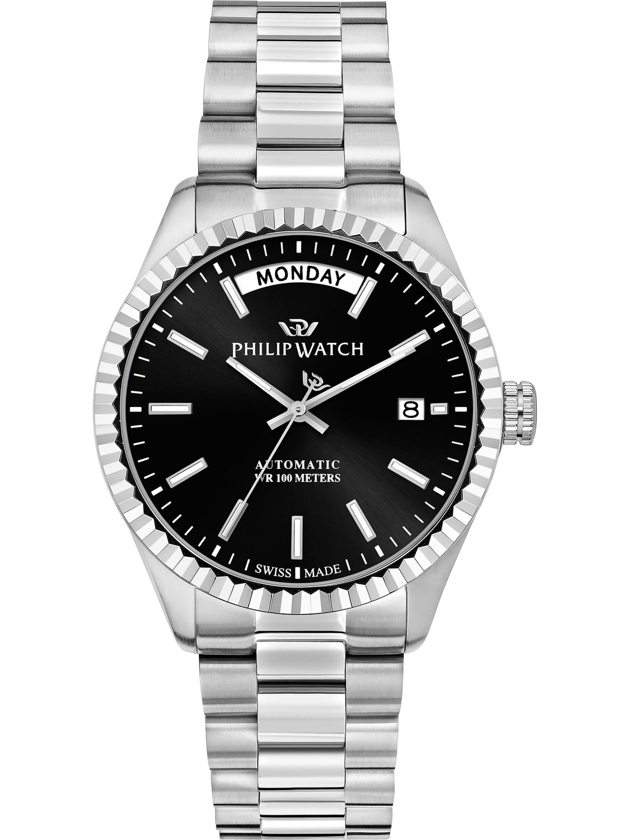 Philip Watch Analog Watch in Silver: front