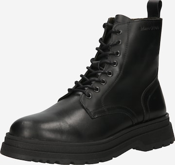 Marc O'Polo Lace-Up Boots 'Martin' in Black: front