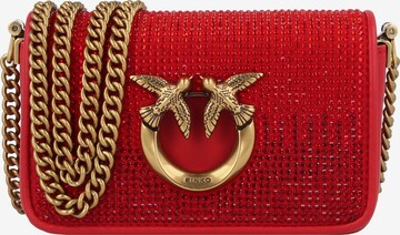 PINKO Crossbody Bag 'Love Click' in Red: front