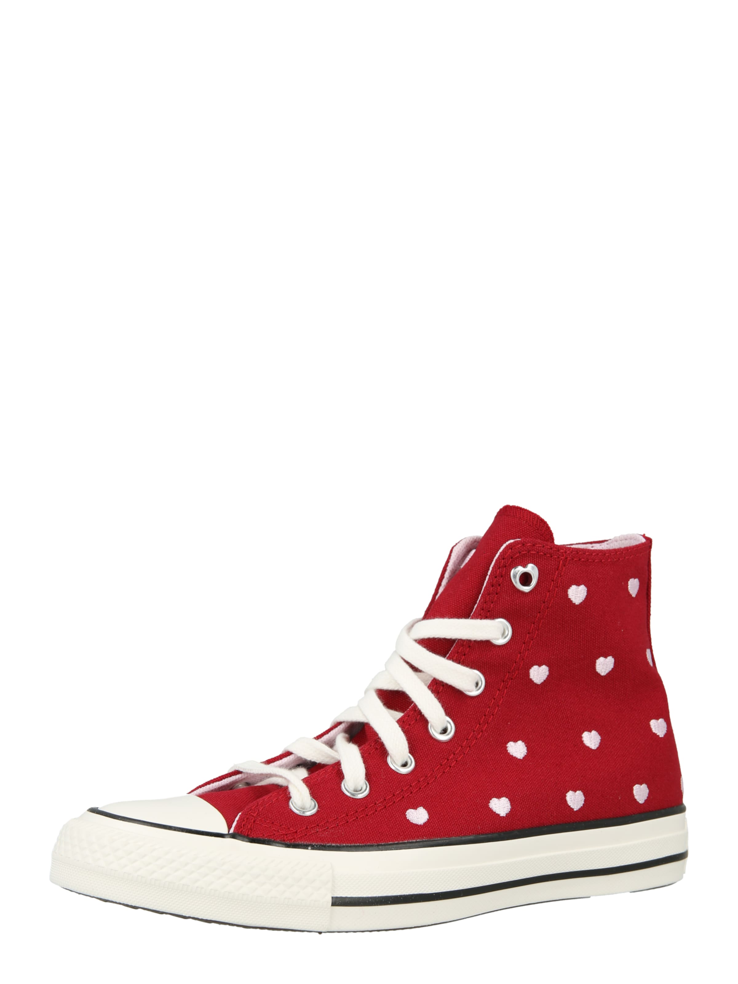 CONVERSE Σνίκερ 'CHUCK TAYLOR ALL STAR HEARTS & ROSES' σε κόκκινο: μπροστά