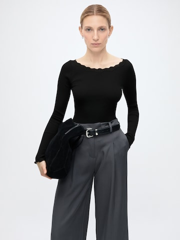 Maglietta 'Baybay' di rosemunde in nero