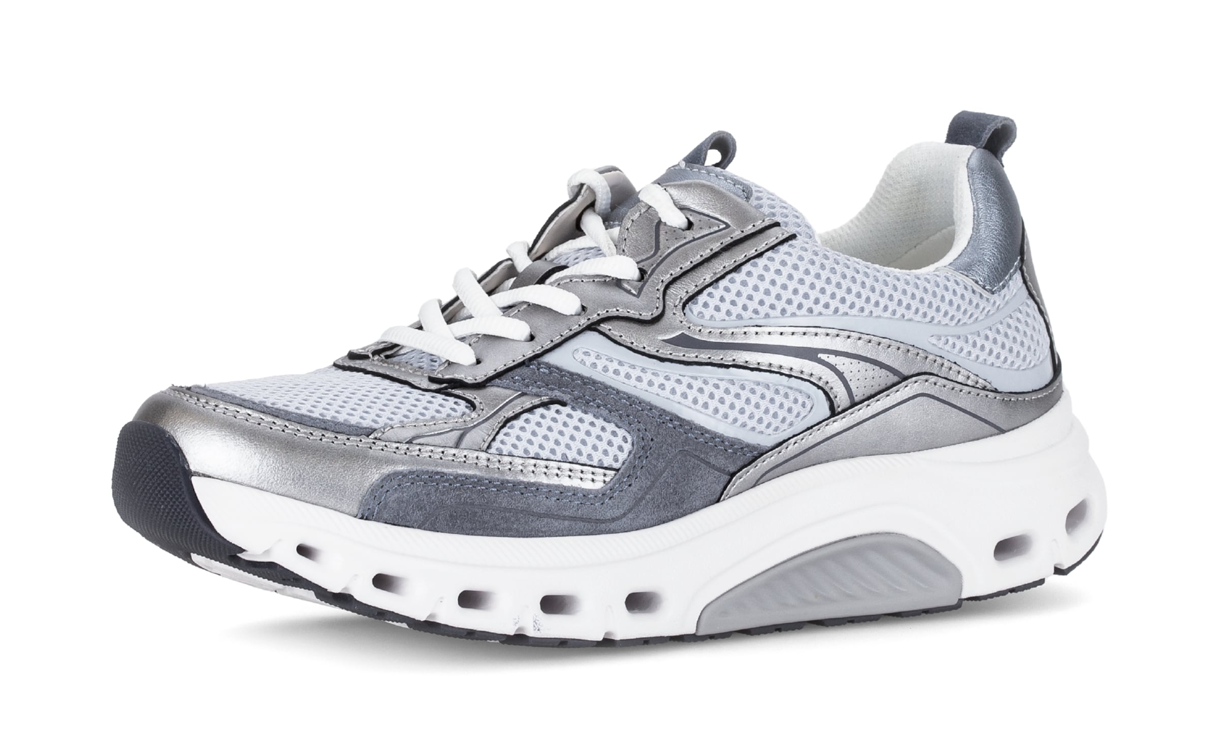 Gabor Rollingsoft Sneakers in Grey: front