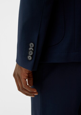 Coupe regular Veste de costume s.Oliver BLACK LABEL en bleu
