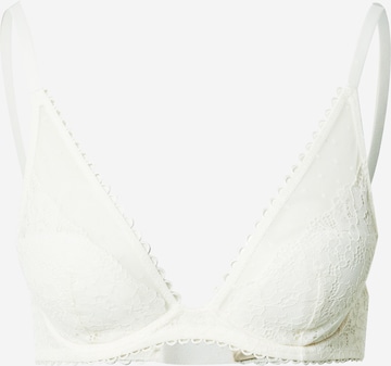 Dorina Triangle Bra in Beige: front