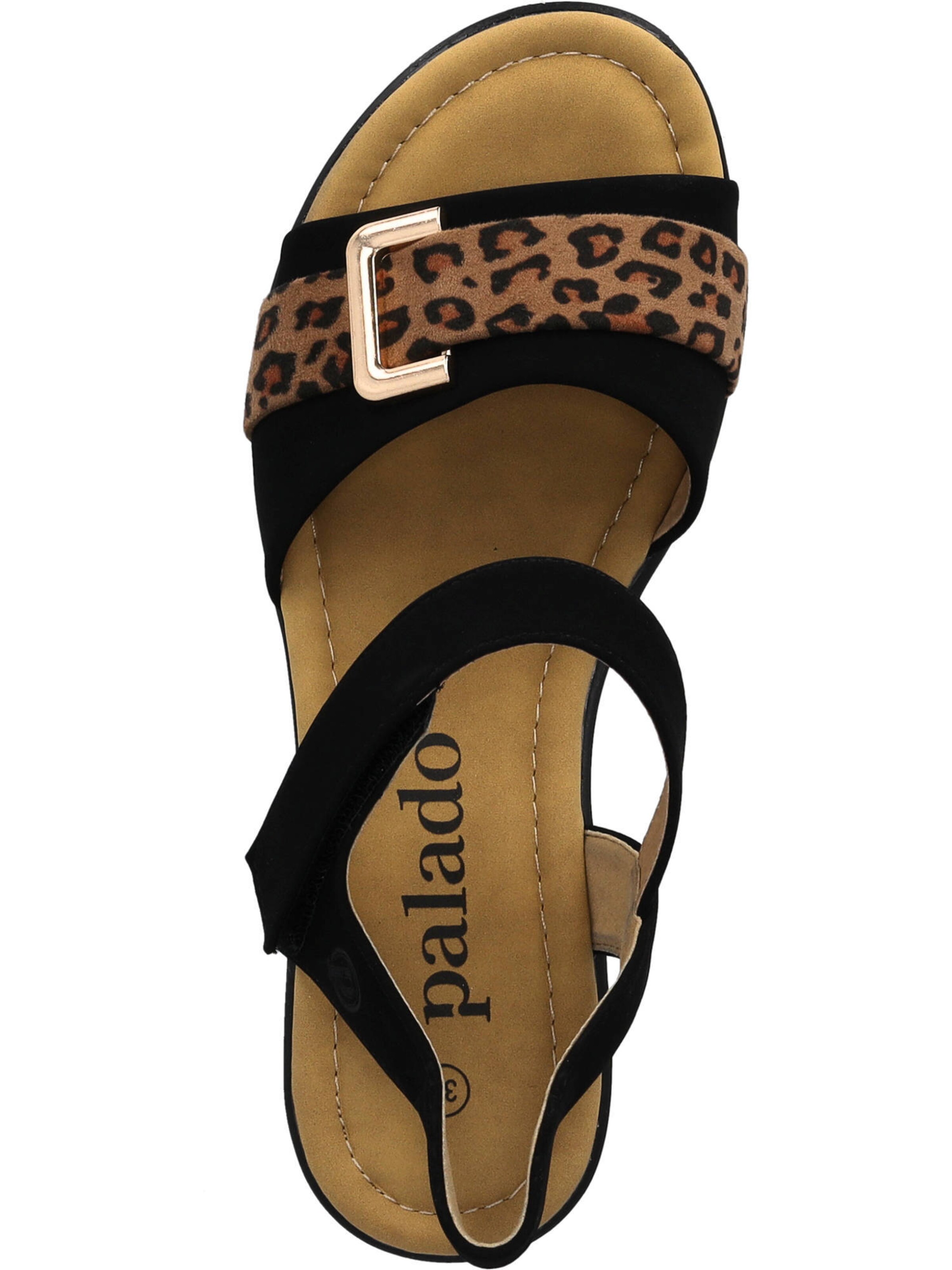 Palado Strap sandal 'Bemere' in Black