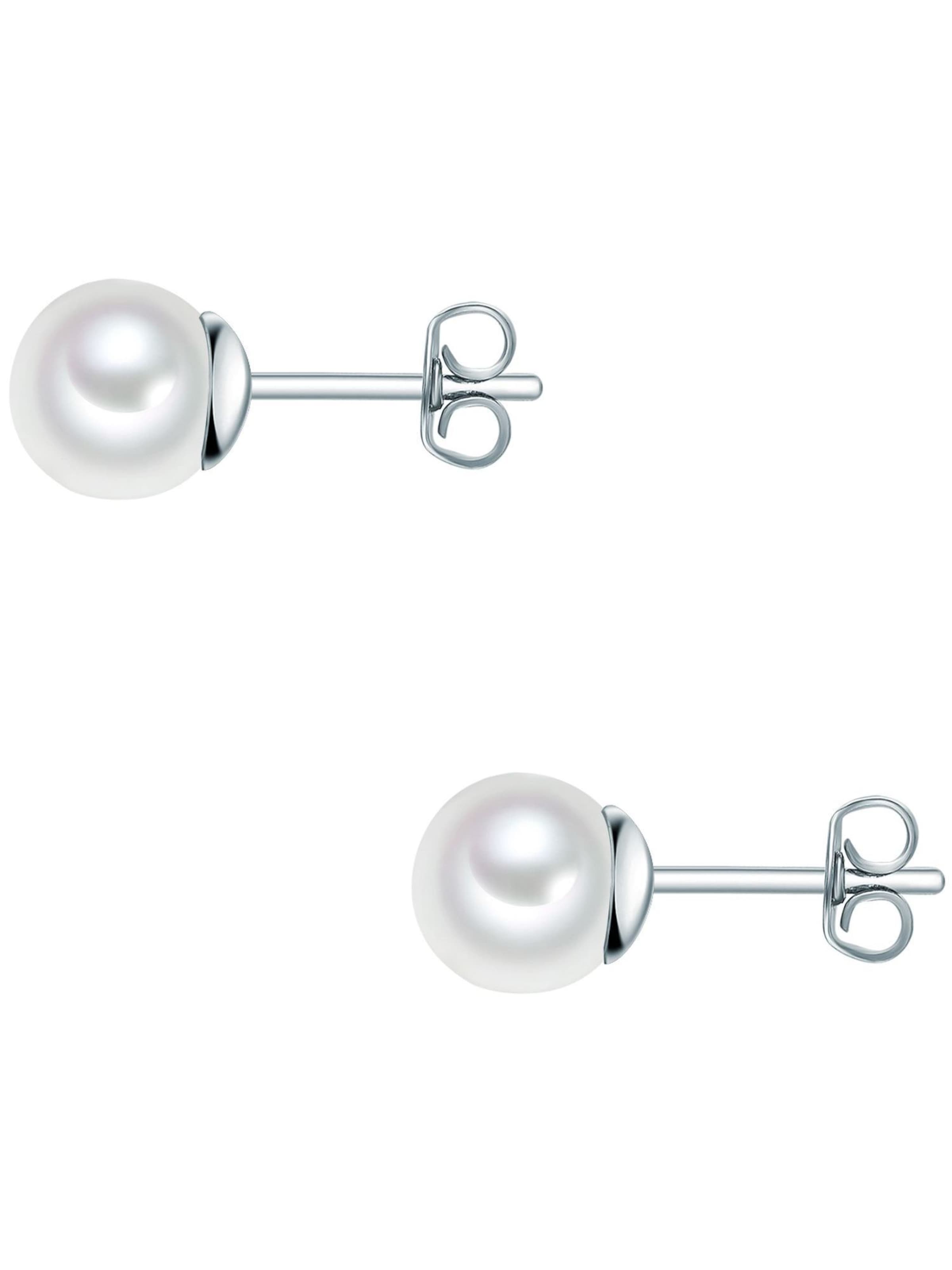 Boucles d'oreilles Rafaela Donata en blanc