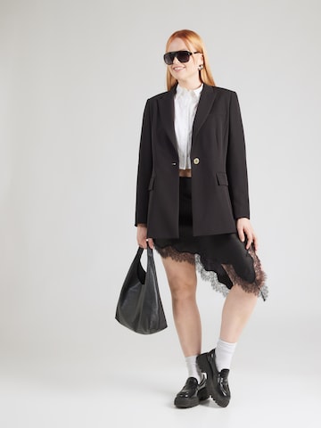 Persona by Marina Rinaldi - Blazer 'MATERIA' em preto