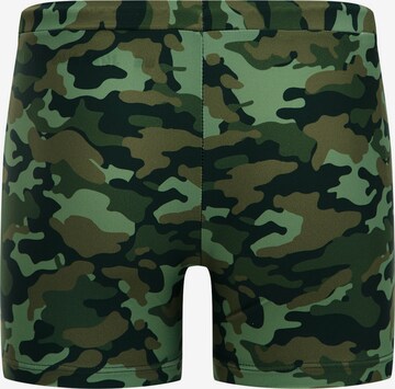 WE Fashion Zwemshorts in Groen