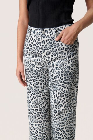 Regular Pantalon 'Sandja Vanesa' SOAKED IN LUXURY en mélange de couleurs