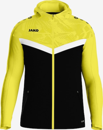 JAKO Sportjacke in Schwarz: Vorderseite