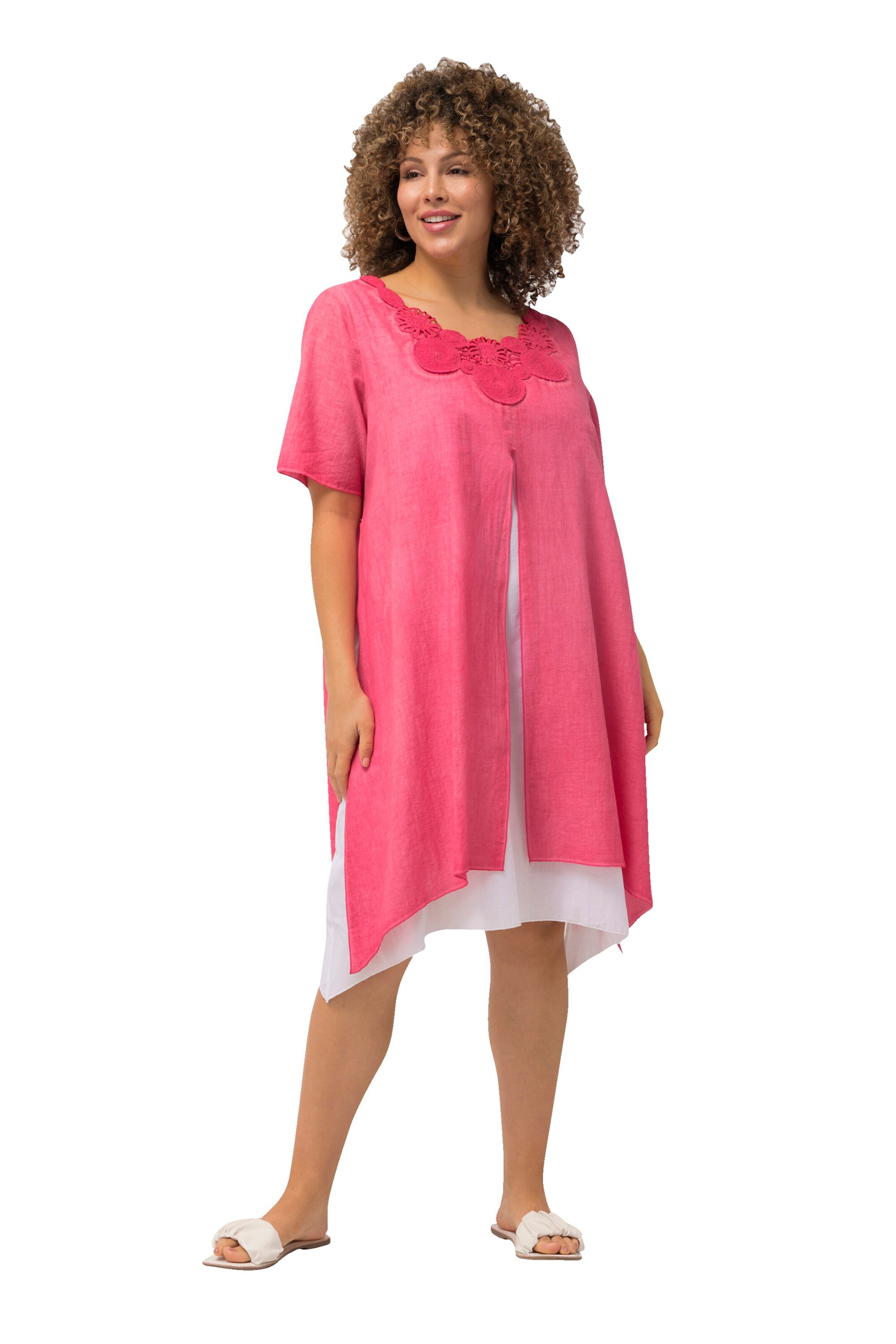 Ulla Popken Kleid in Pink