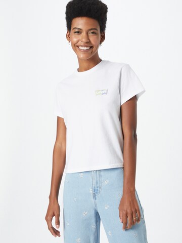 T-shirt 'Graphic Classic Tee' LEVI'S ® en blanc : devant