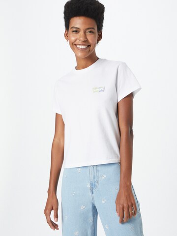 LEVI'S ® Shirt 'Graphic Classic Tee' in White: front