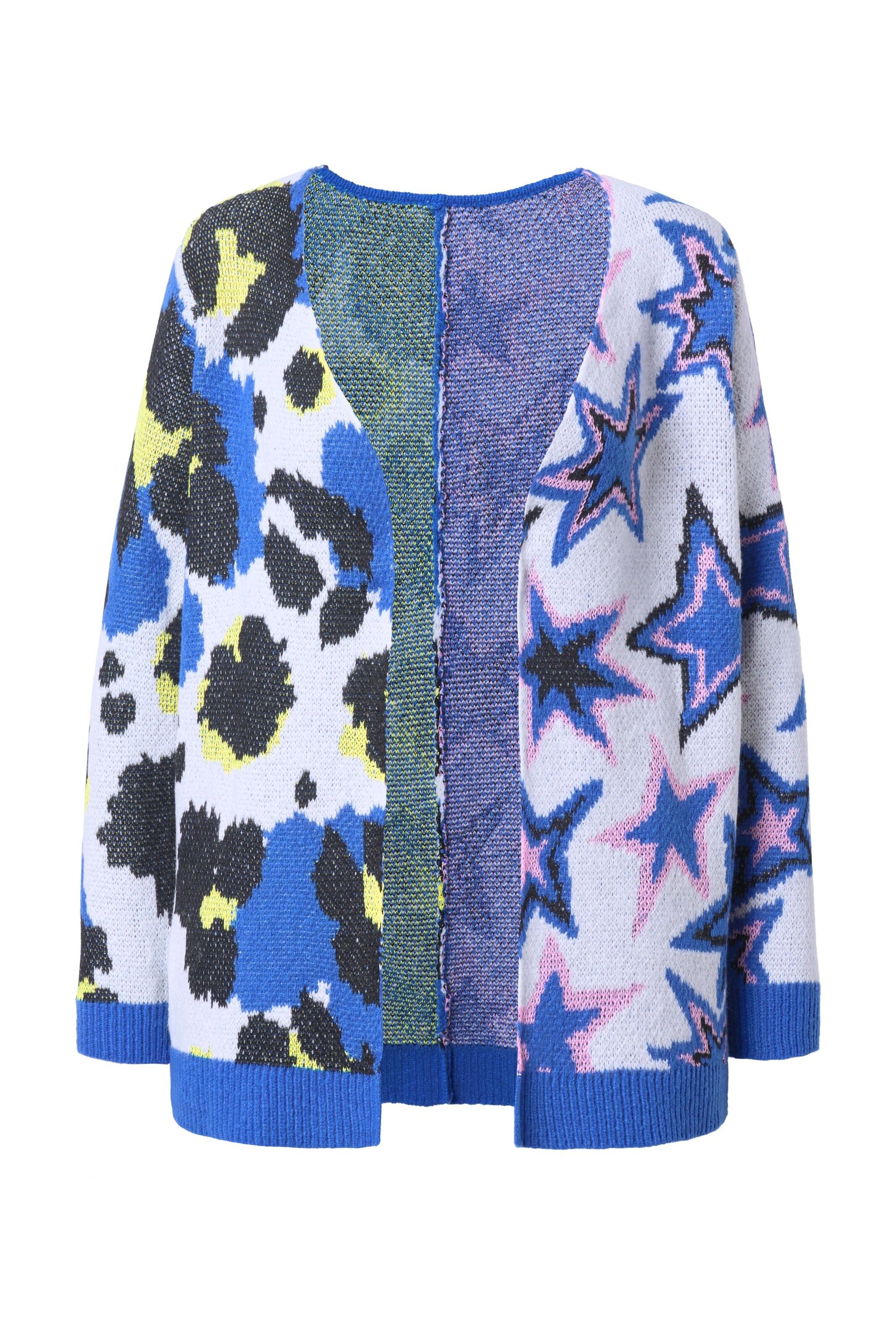 Angel of Style Gebreid vest in Blauw: voorkant