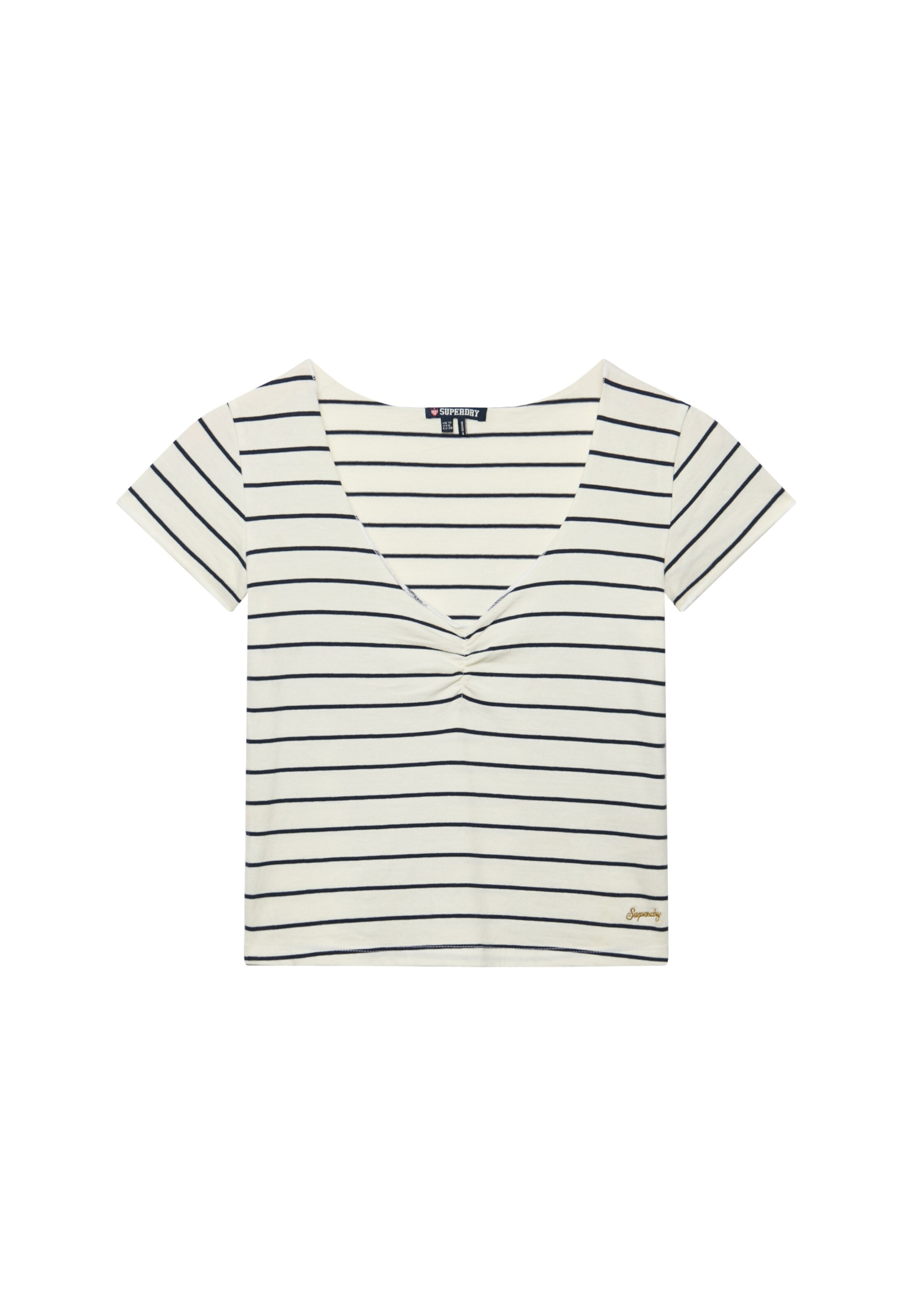 T-shirt Superdry & Co en blanc : devant