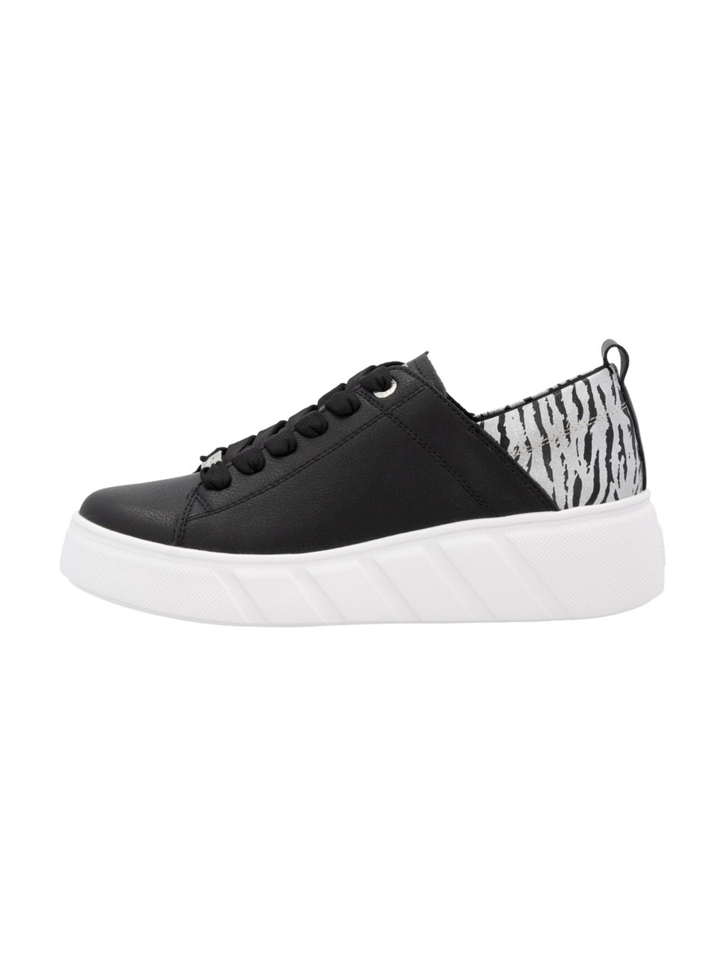 Rieker Sport Sneaker in Schwarz