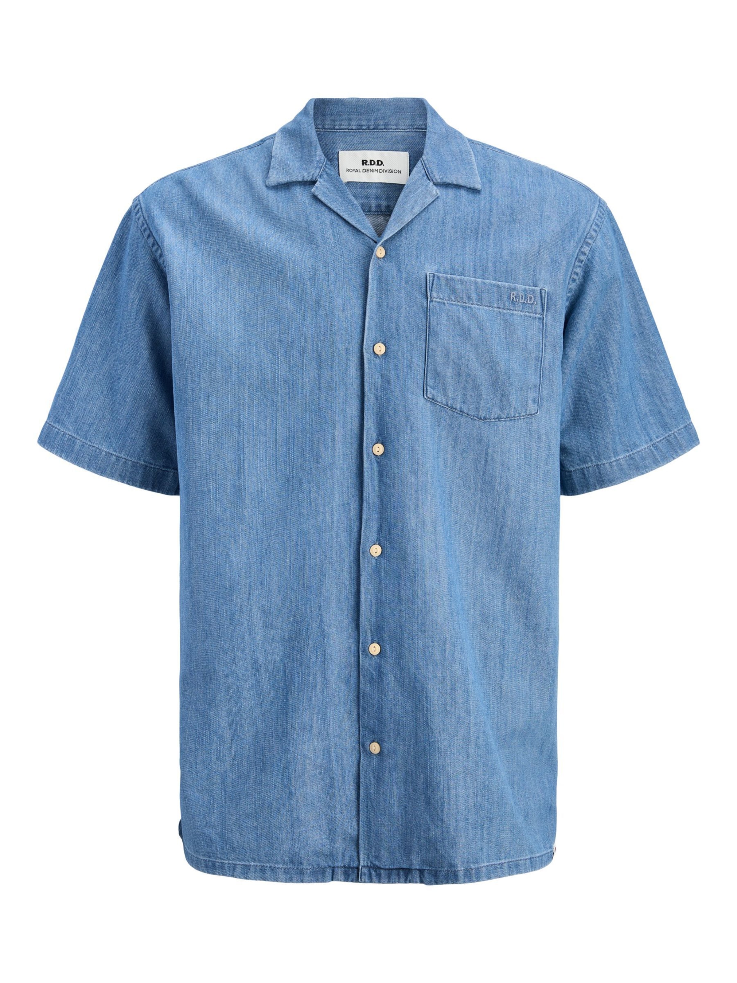 R.D.D. ROYAL DENIM DIVISION - Ajuste regular Camisa en azul: frente