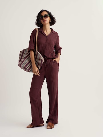 regular Pantaloni 'Tide Flow' di Seasalt Cornwall in rosso