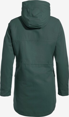 VAUDE Toiminnallinen takki 'Manukau' värissä vihreä