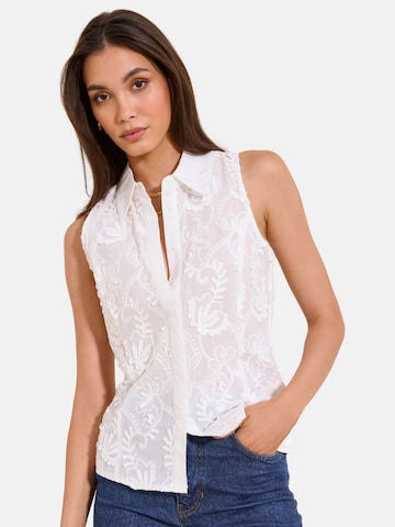 Camicia da donna di Lipsy in bianco: frontale