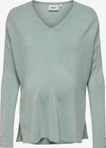 Only Maternity Pullover 'Amalia' in Blau: predná strana