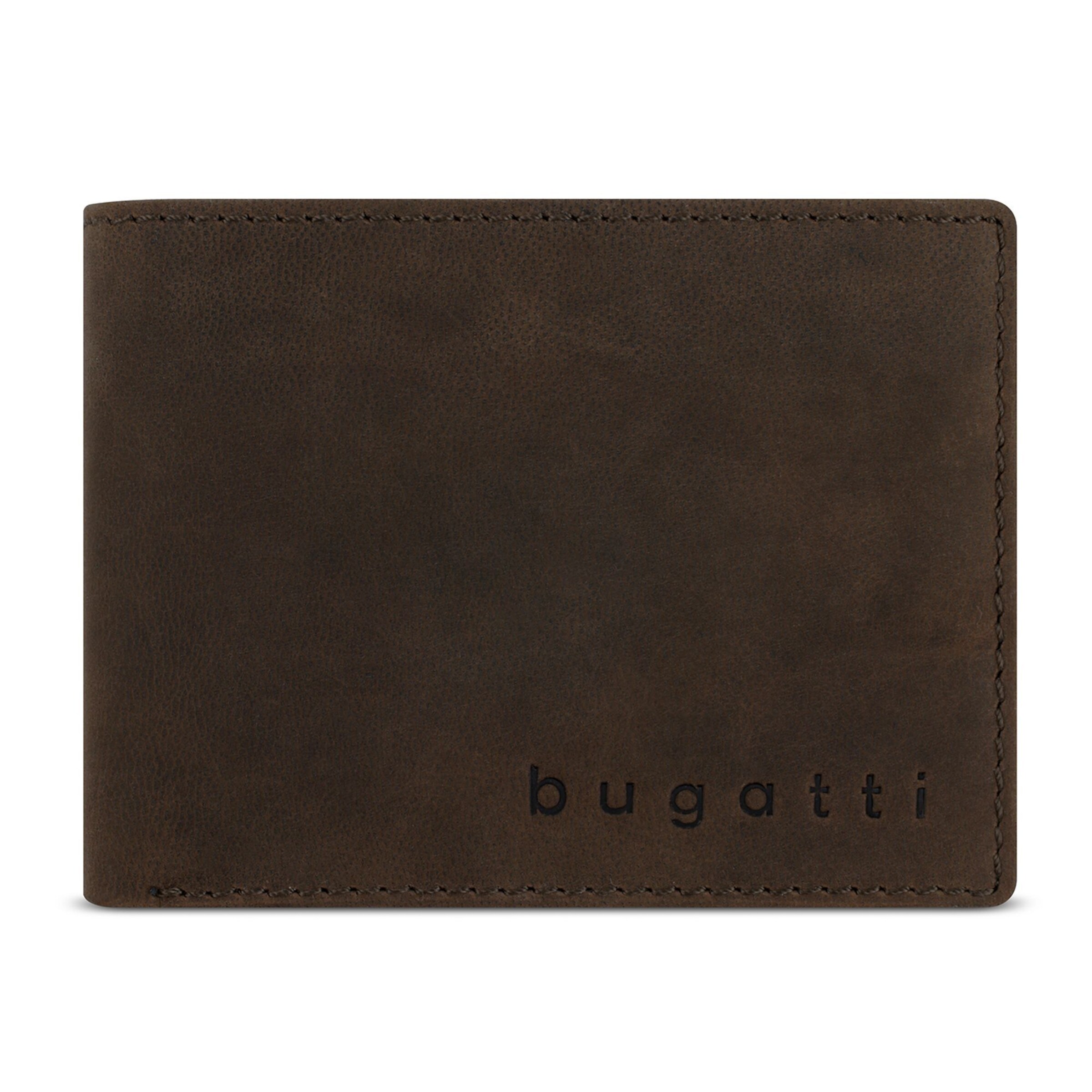 bugatti Wallet 'Luca' in Brown: front