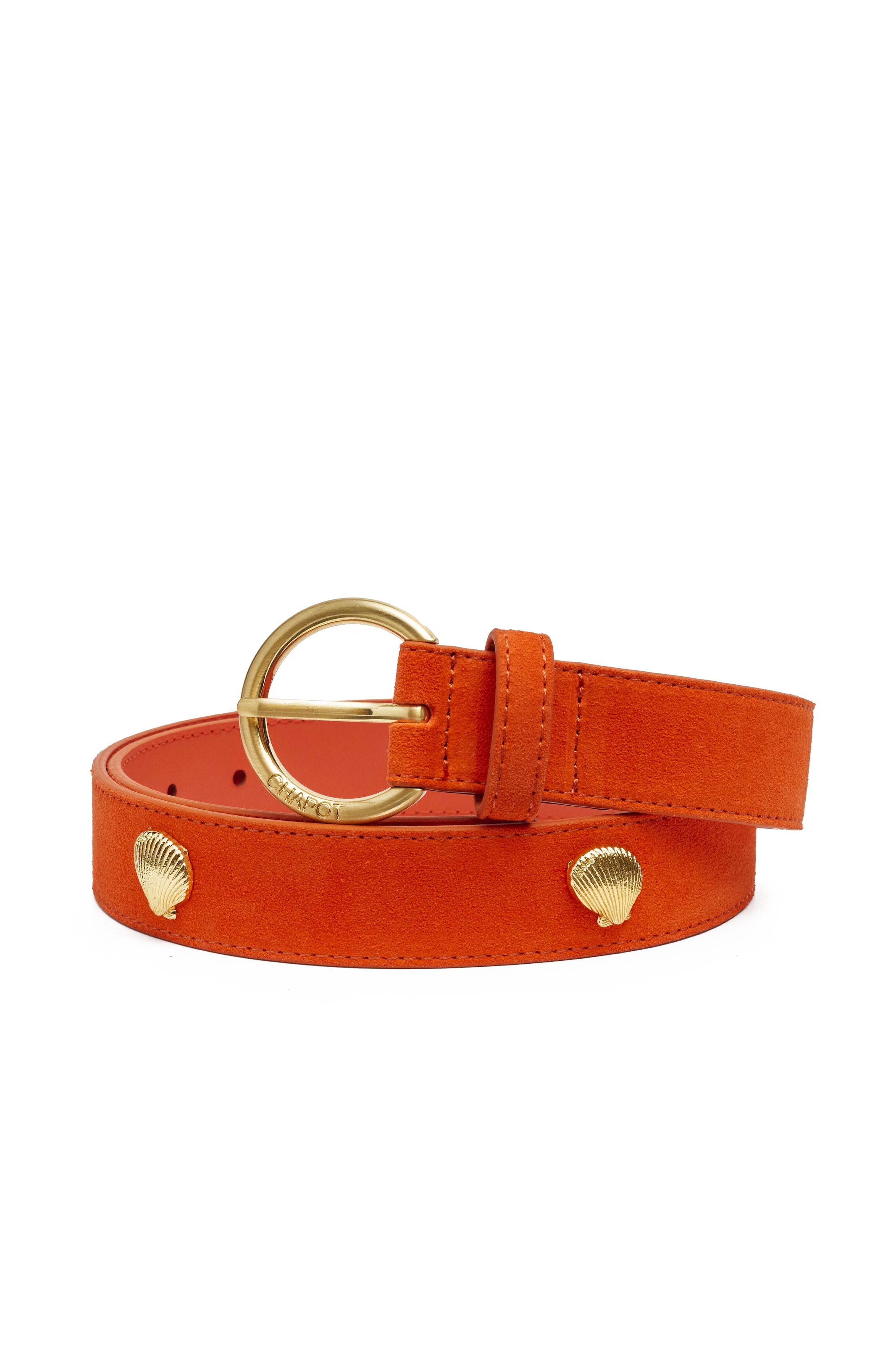 Fabienne Chapot Belt in Orange: front