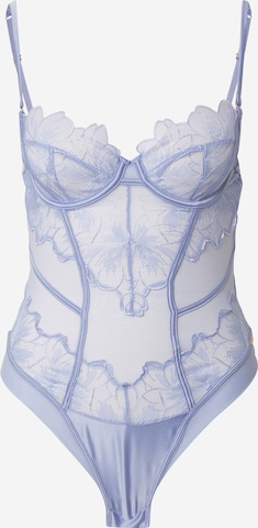 Body 'Sher' Hunkemöller en bleu : devant