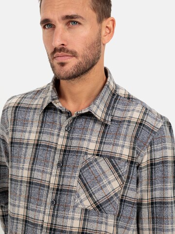 CAMEL ACTIVE Regular fit Button Up Shirt in Grey