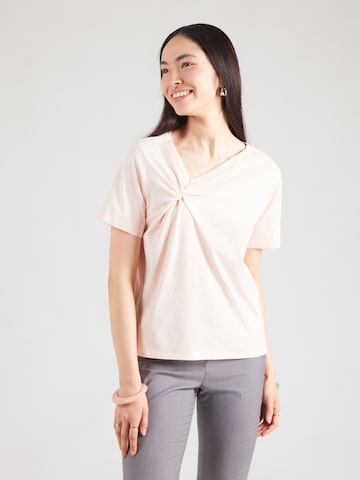 T-shirt 'SLFMILA' SELECTED en beige : devant